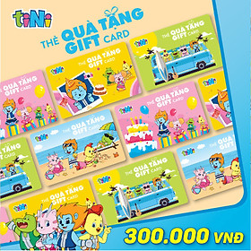 Thẻ quà tặng tiNi 300.000VND - CG300
