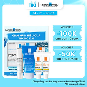 Bộ sản phẩm giảm mụn ngừa thâm siêu hiệu quả trong 12h La Roche-Posay