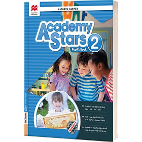 Academy Stars Pupil’s Book + Workbook 2 - Sách học tiếng Anh cho trẻ chuẩn Cambridge