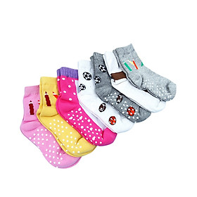 combo 12 đôi tất có gai chống trượt cho bé
