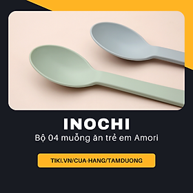 Bộ 04 muỗng ăn trẻ em Inochi Amori