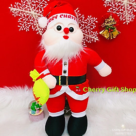 Gấu Bông Ông Già Noel 50cm - Quà Tặng Giáng Sinh Cho Bé 2022