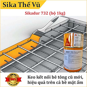 Mua Keo kết nối bê tông cũ mới - Sikadur 732 (bộ 1kg)