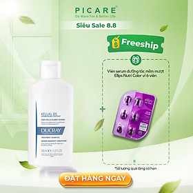 Dầu Gội Ducray  Giảm Gàu Nặng, Tiêu Sừng, Chống Ngứa, Giảm Đỏ Kelual DS Shampoo 100ml