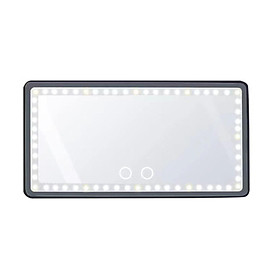Car SunVisor Vanity Mirror - Rechargeable LED Light Makeup Mirror for All Car - Universal Car Sun Visor Mirror - Innovative Car Mirror