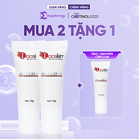 Kem ngăn mụn hỗ trợ kháng khuẩn và giúp dưỡng da trắng hồng Laaskin 10g