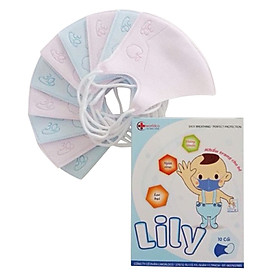 Bộ 5 Hộp Khẩu Trang Y Tế Lily Cho Bé (10 Cái / Hộp)