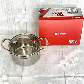 Mua  ELMICH - EL3735  NỒI INOX 304 CAO CẤP 3 LỚP ĐÁY LIỀN TRI-MAX 26CM