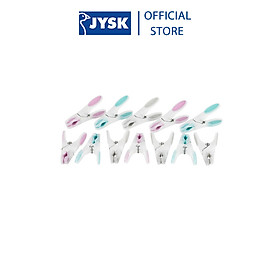 Mua Bộ 12 kẹp quần áo | JYSK Amdahl | nhựa | nhiều màu | R4xD9xC2cm