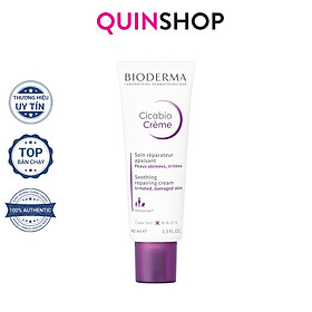Kem Dưỡng Phục Hồi Da Tổn Thương Bioderma Cicabio Crème - 40ml