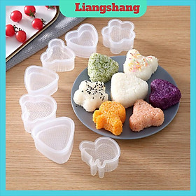 Mua sét 7 Khuôn làm cơm nắm Onigiri kiểu nhật cho bé