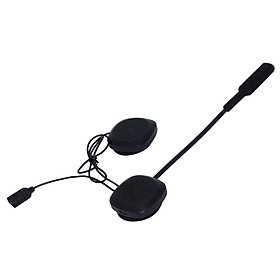 Motorcycle Helmet Bluetooth BT Intercom Headset for Rider and Passenger