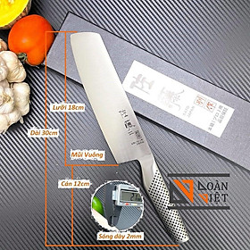 Mua DAO THÁI SATO SIÊU BÉN  MŨI VUÔNG . Dao đúc nguyên khối CÔNG NGHỆ NHẬT BẢN chuyên thái Sahimi. Chuyên phục vụ Sp Gia dụn