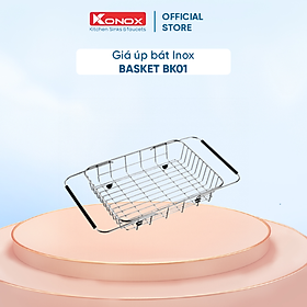 Giá úp bát inox konox - basket bk01