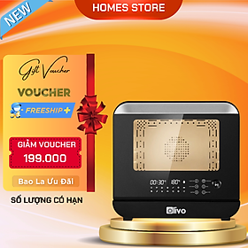 Mua Nồi Chiên Hơi Nước Olivo SF16 Pro Thương Hiệu Mỹ Cao Cấp Gồm 56 Chức Năng Làm Bít Tết Hấp Nướng Hâm Nóng Đa Năng Dung Tích 16 Lít Công Suất 2800 W - Hàng Chính Hãng