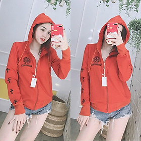 Áo khoác nỉ thun coton da cá chống nắng cao cấp nhiều màu MS09 Freesize 40- 56kg