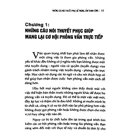 Những Câu Nói Thuyết Phục Để Phỏng Vấn Thành Công