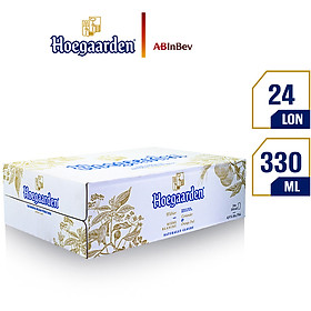 Thùng 24 Lon Bia Hoegaarden (330ml / Lon)