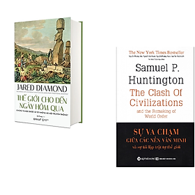 Combo Sách : Thế Giới Cho Đến Ngày Hôm Qua + Sự Va Chạm Giữa Các Nền Văn Minh Và Sự Tái Lập Trật Tự Thế Giới - Taejin Cho