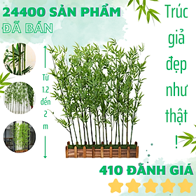 Mua Cây trúc giả - Size từ 1 5 m - Cây trúc nhân tạo – Cây trúc cảnh trang trí – Cây tre giả