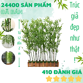 Combo 15 cây trúc dài 1m2 - Trang trí nội thất, ban công, nhà ở, văn phòng