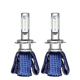 Mua Bóng đèn pha ô tô  xe hơi nhãn hiệu Philips điện áp 12V  nhiệt độ màu  6000K công nghệ LED - Hàng nhập khẩu