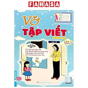 Vở Tập Viết Lớp 1 Trọn Bộ - Theo Chương Trình SGK Mới