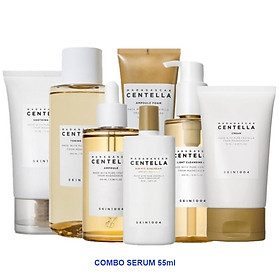 Bộ 7 Sản Phẩm Dưỡng Da Skin1004 Madagascar Centella (Tẩy trang 200ml + Sữa rửa mặt 125ml + Toner 210ml + Serum 55ml + 2 Kem 75ml + Kem Chống Nắng 50ml)