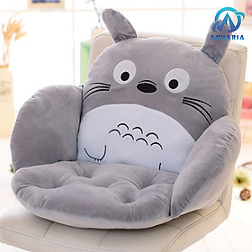 Mua Đệm Lót Ghế Tựa Lưng Văn Phòng Đệm Ngồi Bệt Có Chỗ Để Tay Hình Totoro Dễ Thương Êm Ái
