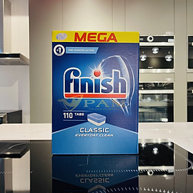 Viên rửa bát Finish Classic 110 viên - 2 chức năng