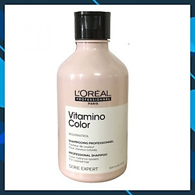 DẦU GỘI GIỮ MÀU TÓC NHUỘM L'OREAL SERIE EXPERT VITAMINO COLOR PROFESSIONAL SHAMPOO 300ML (CHAI BÉ)