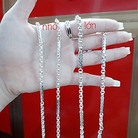 Dây chuyền nam bạc ta cao cấp YN JEWELRY