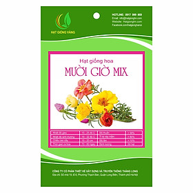 Hạt giống hoa Mười giờ Mix Golden Seeds 50 Hạt
