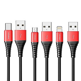 Dây Sạc IOS/Android - Lightning /Type C/Micro Cho Điện Thoại/Máy Tính Bảng | iPhone/Samsung/iPad - VIVAN - Hàng Chính Hãng