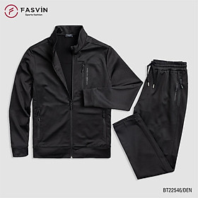 Bộ quần áo thể thao nam Fasvin BT22552.HN vải thun nỉ cao cấp co giãn thoải mái chất lượng hàng nhà máy