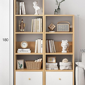 Mua Tủ Kệ Sách Trang Trí  Làm Từ Gỗ Công Nghiệp mẫu mới  Chất Lượng Cao  Dễ Dàng Lắp Ghép  Có Ngăn Kéo  Nhiều Ngăn Để Đồ