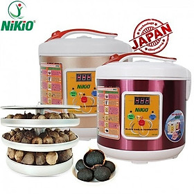 Mua Nồi Làm Tỏi Đen Nikio NK-696 - Máy Ủ Tỏi Đen Nhật Bản  Làm Tỏi Thành Công 99%  Tỏi Thơm Ngon Mềm Dẽo  Dung Tích 6 Lít Làm Được 2Kg Tỏi - Màu Bạc - Hàng chính hãng