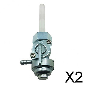 2x Stainless Steel Gas Tank Fuel Switch Valve Pump for Gasoline Generator
