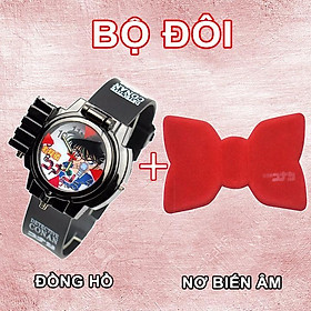 Mua Bộ Đôi: Đồng Hồ Conan + Nơ Biến Âm Nơ biến đổi giọng nói