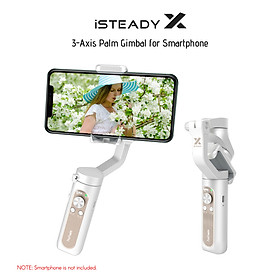 Gimbal chống rung cầm tay Hohem iSteady X Ultralight 3-Axis với thiết kế gấp gọn và chế độ tự quay 1 nút