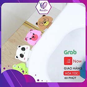 Mua Miếng nhựa lật nắp bồn cầu  miếng gạt nắp WC hình thú Master Store