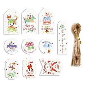 Christmas Kraft Paper Tags Holiday Present