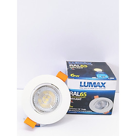 ĐÈN ÂM TRẦN LUMAX#RAL65/W-6LED/6.5K/36D
