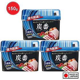 Combo 03 Hộp sáp thơm kháng khuẩn khử mùi đa công dụng 150g - Nội địa Nhật Bản
