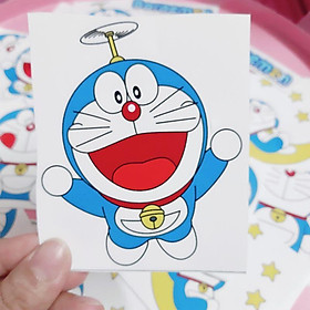 DECAL DÁN Ổ ĐIỆN, ĐỒ DÙNG  DORAEMON HOUSE