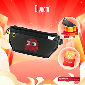Túi đeo chéo thông minh Divoom Pixoo Slingbag hiển thị màn hình Led, tích hợp app Divoom