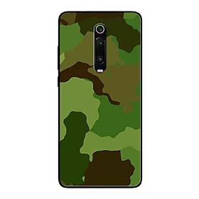 Ốp Lưng in cho Xiaomi Redmi K20 Mẫu Camo Xanh Quân Đội - Hàng Chính Hãng