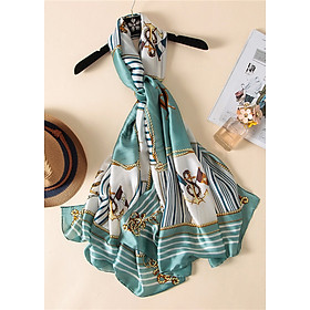 Khăn Choàng Cổ Lụa Hàng Châu Thời Trang- KLHC8502 (90 x 180cm)