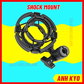 Mua Giá đỡ mic thu âm  kẹp micro livestream  shock mount đỡ mic bằng nhựa cao cấp