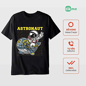 Áo thun cotton unisex phi hành gia tổ lái size XS-3XL 100% cotton